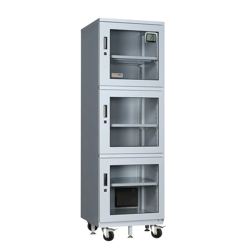 StatPro 3-Door Automatic ≤10% RH Desiccator Cabinet, 23.5 cu. ft.