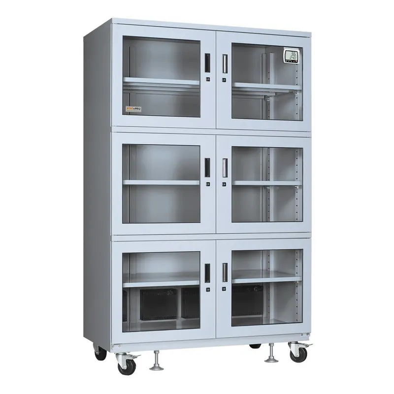 StatPro 6-Door Automatic ≤10% RH Desiccator Cabinet, 47 cu. ft.
