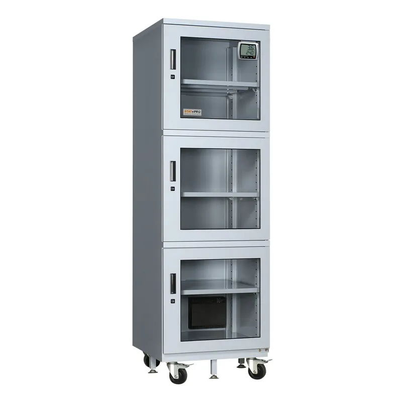 StatPro 3-Door Automatic ≤20% RH Desiccator Cabinet, 23.5 cu. ft.