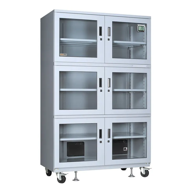 StatPro 6-Door Automatic ≤20% RH Desiccator Cabinet, 47 cu. ft.