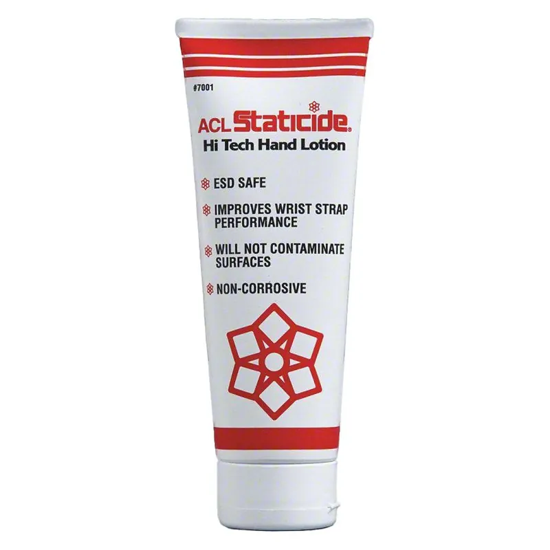 ACL 7001 Staticide® ESD-Safe Hi Tech Hand Lotion, 8 oz. Tube