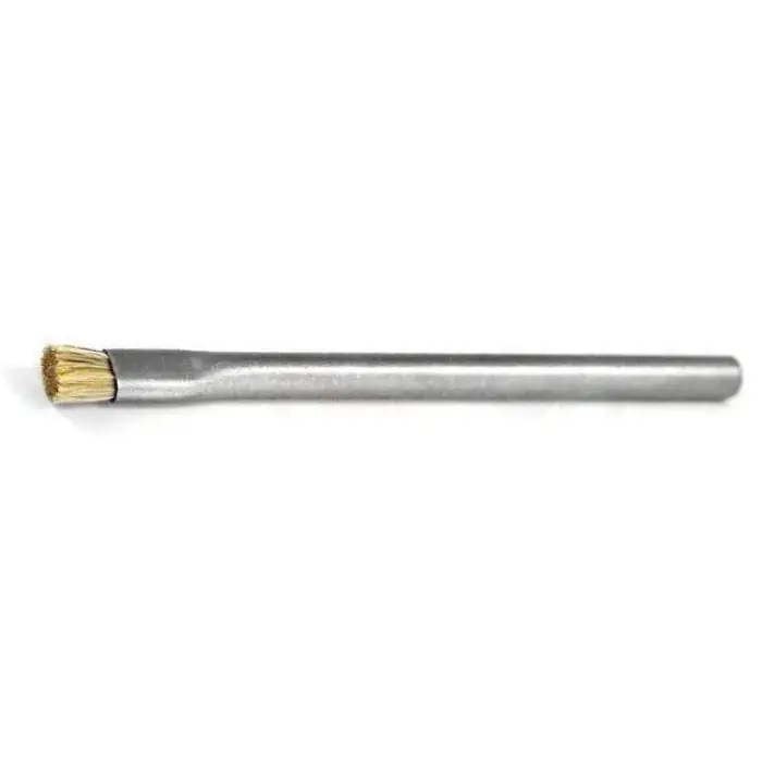 Gordon Brush SST10HH Anti-Static Applicator Brush with 1/2" Horse Hair Bristles, 3/8" Trim & 5/16" dia. Stainless Steel Tube Handle, 4-3/4" OAL