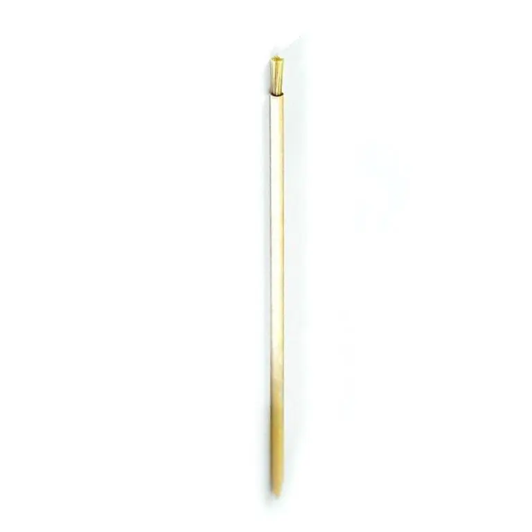 Gordon Brush WA7CK Anti-Static Applicator Brush with 3/16" dia. Hog Hair Bristles, 1/2" Trim & Wood Handle, 7" OAL