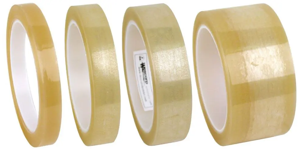 Desco Clear Anti-Static Cellulose Tape, 3" Core, 216‘ Rolls