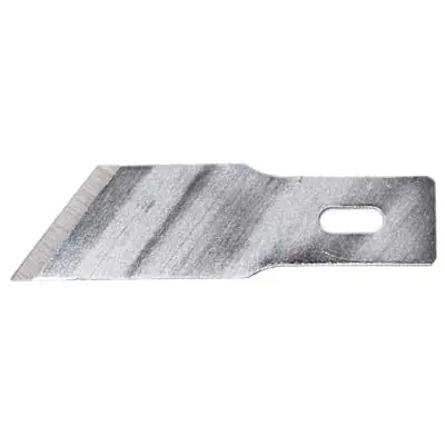 Excel Blades 22619 No. 19 Carbon Steel Sharp Edge Angled Blades, Pack of 100