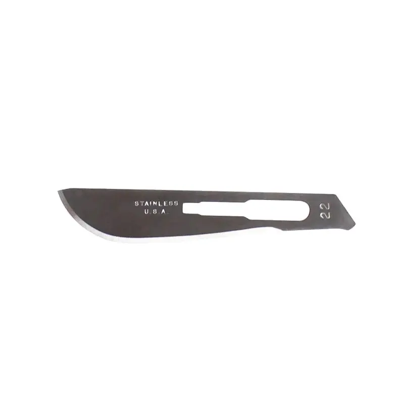 Excel Blades No. 22 Medical-Grade Stainless Steel Scalpel Blades, Pack of 2