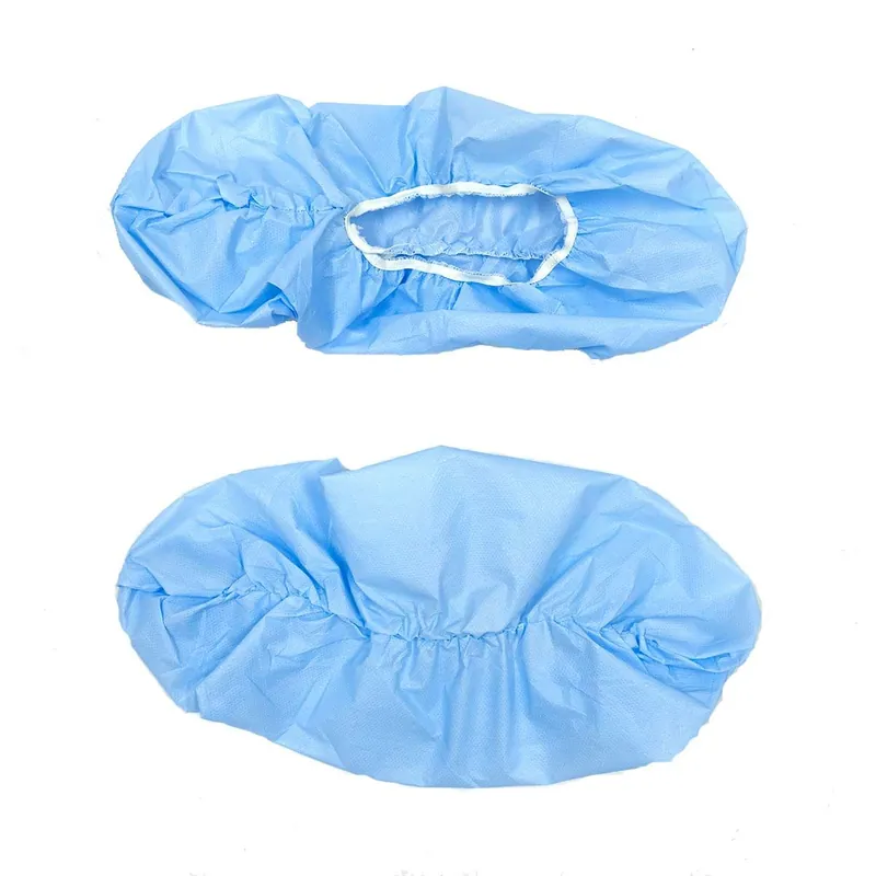 CleanPro® Heavy-Duty Non-Skid Laminated Cleanroom Shoe Covers, Blue (Case of 300)