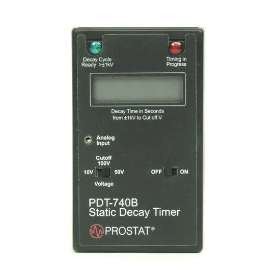 Prostat PDT-740B Digital Static Decay Timer for Prostat PFM-711A & PFM-711B Field Meters