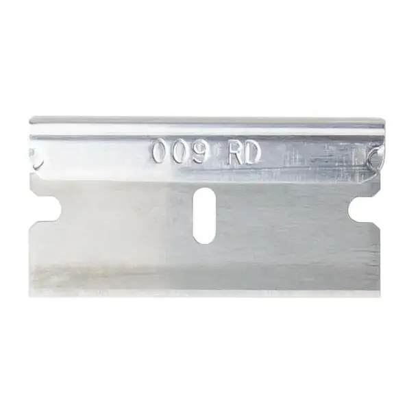 Excel Blades 22609 9 Single Edge 0.009" Carbon Steel Blades with 0.040" Carbon Steel Backing (Pack of 100)