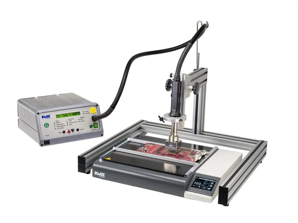 PACE 8007-0576 ST 925 SMT Programmable Hot Air Rework System with Infrared (IR) Preheater