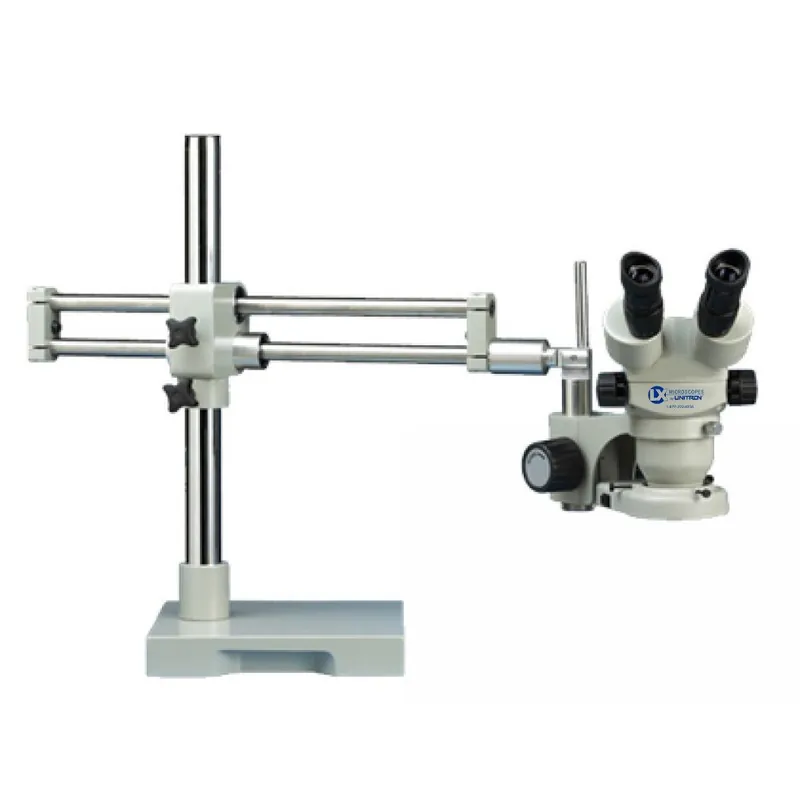 Unitron 23700RB System 273RB Stereo Zoom Binocular Microscope with Dual Boom Stand