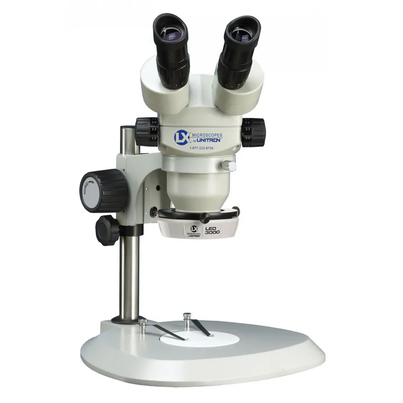 Unitron 23700 System 273LS Stereo Zoom Binocular Microscope with Post Stand