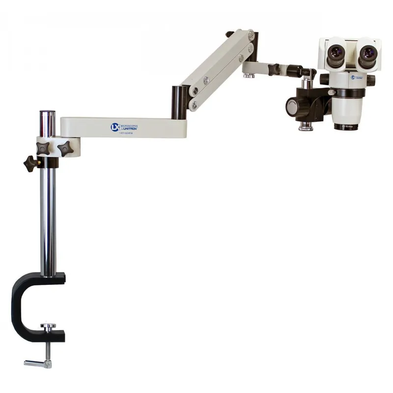Unitron 24800VE System 274 Ergo Binocular Microscope with Articulating Arm