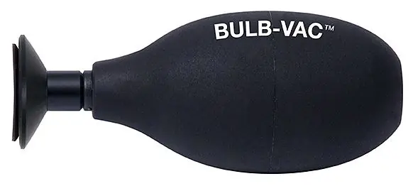 Virtual Industries BVJ-1.00-AW-B ESD-Safe BULB-VAC™ Squeeze Bulb Tool with Buna-N Static Dissipative Non-Marking Vacuum Cup, 1" dia.