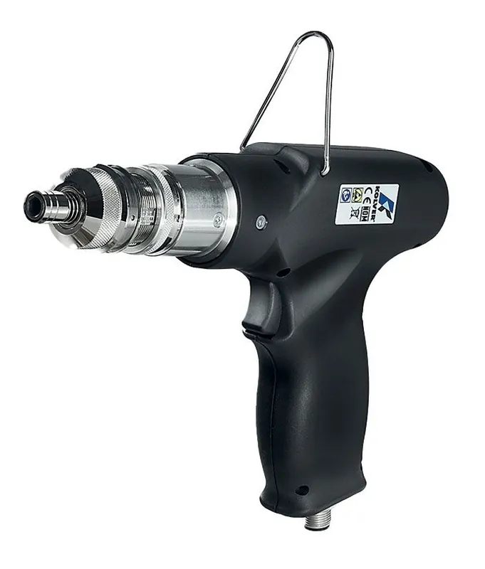 Kolver FAB12PP/FR FAB Series ESD-Safe Brushed Bottom Connection Pistol Grip Electric Torque Clutch Screwdriver with Trigger Start