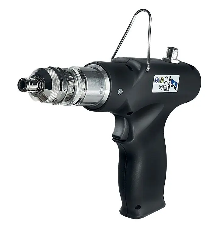 Kolver RAF50PP/FR/U RAF Series ESD-Safe Brushed Top Connection Pistol Grip Electric Torque Clutch Screwdriver with Trigger Start