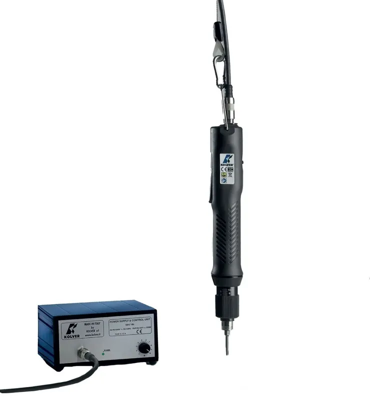 Kolver KBL15FR KBL Brushless Series ESD-Safe Brushless In-Line Electric Torque Clutch Screwdriver with Lever Start