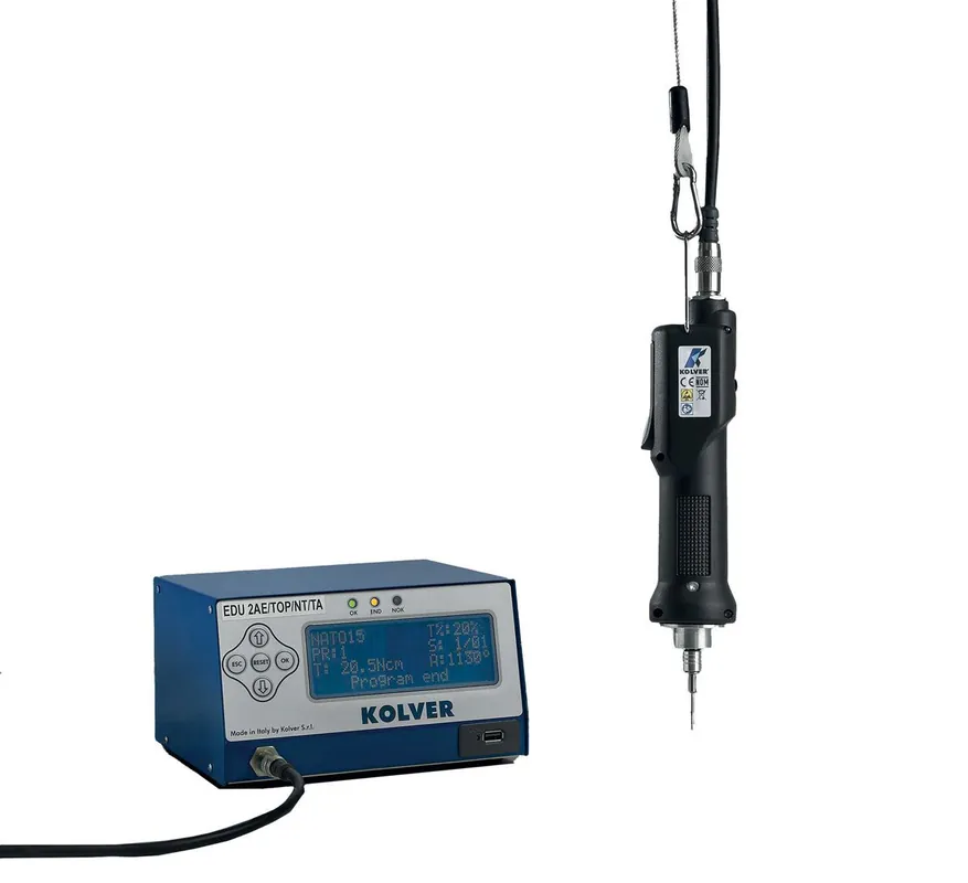 Kolver NATO50D/TA-SYSTEM NATO Series ESD-Safe In-Line Current Controlled Torque Screwdriver with Lever Start