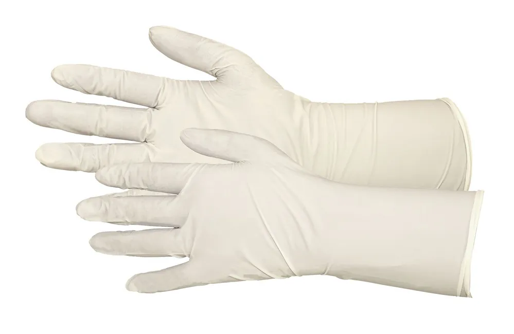 CleanPro® UltraClean 100™ 5 Mil Nitrile Cleanroom Gloves, White, 12"