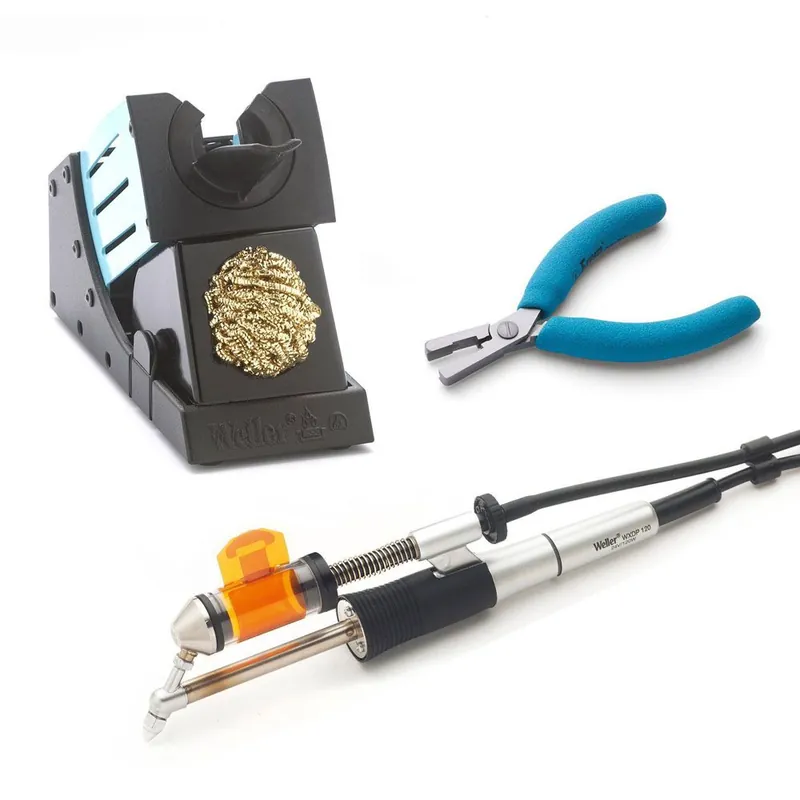 Weller T0051320299N WXDP 120 ESD-Safe Desoldering Iron Set with Stand for Horizontal Applications