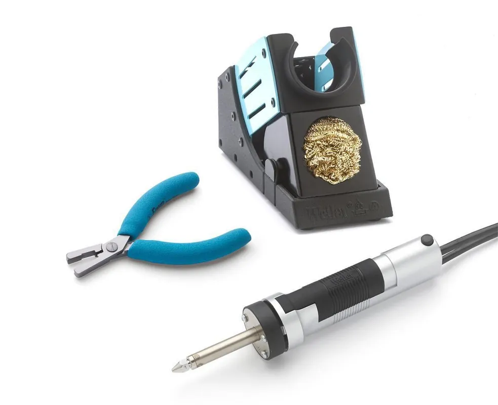 Weller T0051320599N WXDV 120 ESD-Safe Desoldering Iron Set with Stand for Vertical Applications