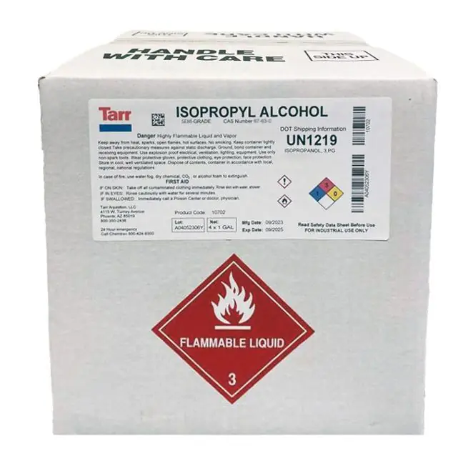 CleanPro® 10697 99% Isopropyl Alcohol (IPA), Semi-Conductor Grade, 1 Gallon HDPE Bottles (Case of 4)