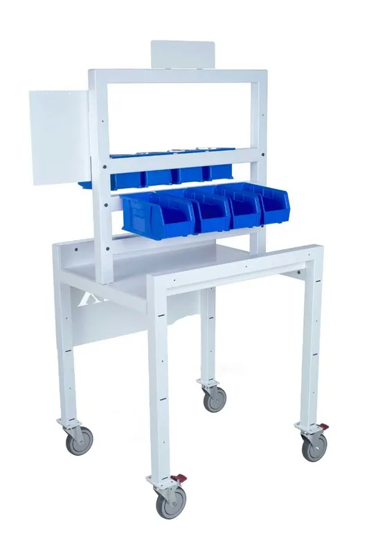 BUILT Systems 46814 MCH500 Kaizen Material Handling Cart, 32" x 36"