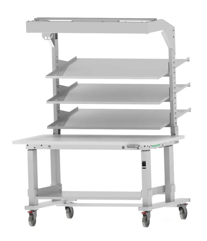 BUILT Systems 30" x 48" ATE400 Electric Lift Workstation