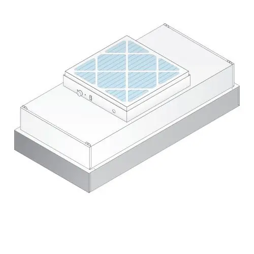 CleanPro® High Output Fan Filter Units with HEPA Filter & 2" Prefilter