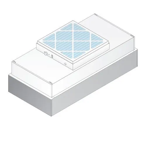 CleanPro® High Output Fan Filter Units with Roomside Replaceable HEPA Filter