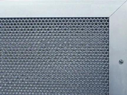 CleanPro® 1/8" Perforated Aluminum Grilles for Terminal Diffusers