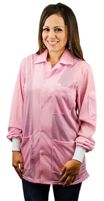 Desco Statshield® ESD Jacket with 1 Line of Embroidery