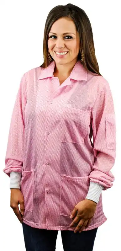 Desco Statshield® ESD Jacket with 2 Lines of Embroidery