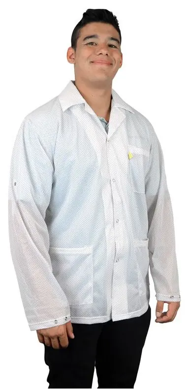 Desco Statshield® ESD Jacket with Convertible Sleeves