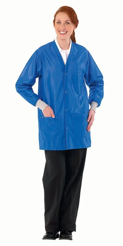 Superior Uniform Group Worklon® Work-Stat System ESD Lab Jacket