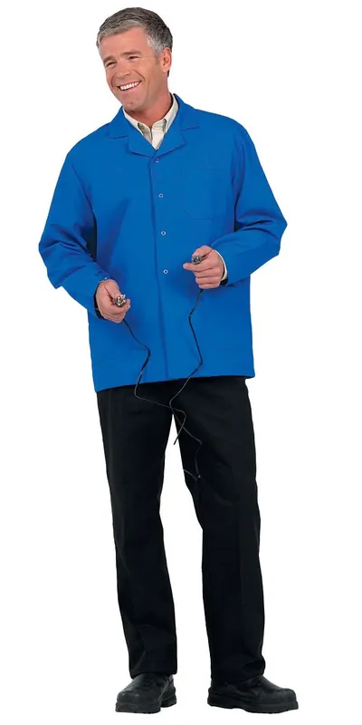Superior Uniform Group Worklon® Microstat System ESD Short Coat