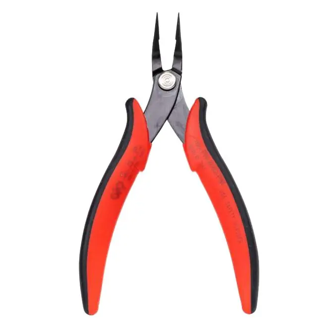 CHP PN-2002-PM 45° Angled Pointed Nose Pliers with Smooth Jaw & Rounded Edges, 6" OAL