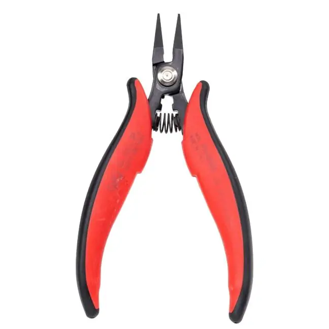 CHP PN-5002 Heavy-Duty Short Pointed Nose Pliers with Smooth Jaw & Flat Edges, 5.25" OAL