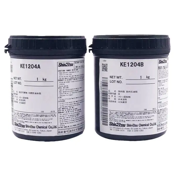 Shin-Etsu KE-1204-A/B Platinum Cure Dual Component Potting Silicone Encapsulant