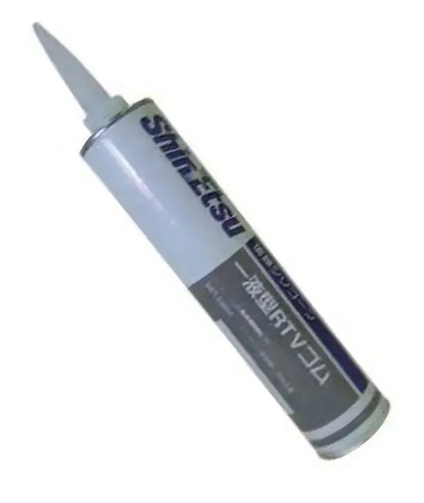 Shin-Etsu KE-3450-330ML General Purpose Oxime/Neutral Cure Single Component Paste RTV Sealant, Gray, 330ml Cartridge