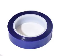 PAC-TON Blue Anti-Static Polyester Tape, 3" Core, 216‘ Rolls