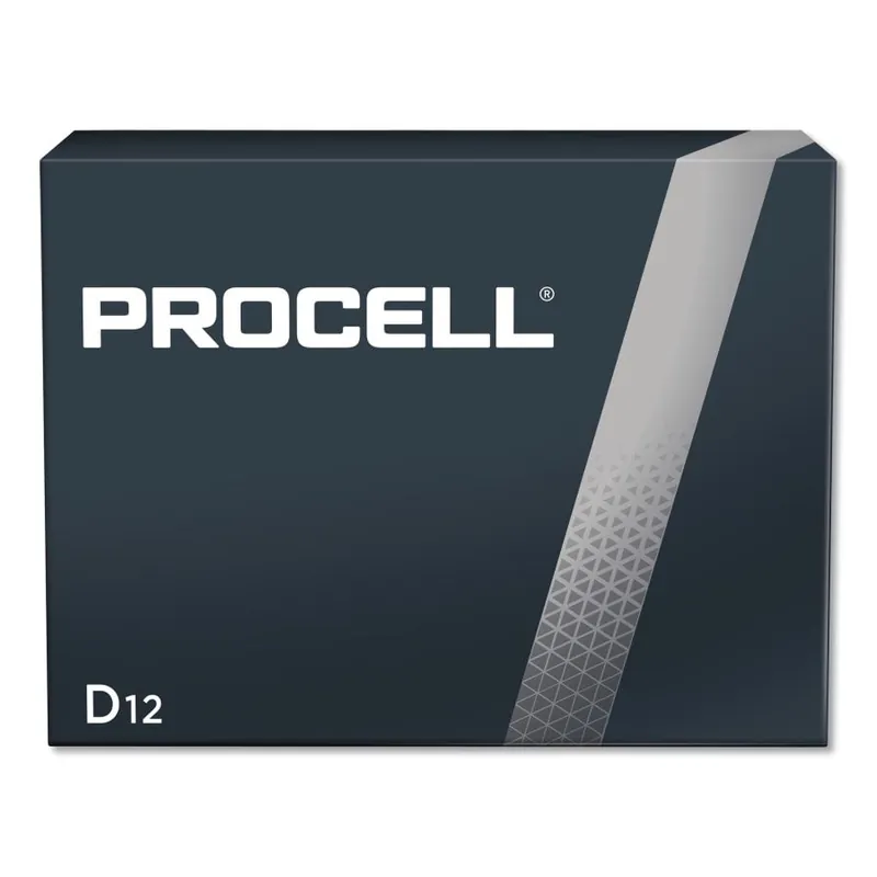 Duracell PC1300 Procell® D Alkaline Batteries (Pack of 12)