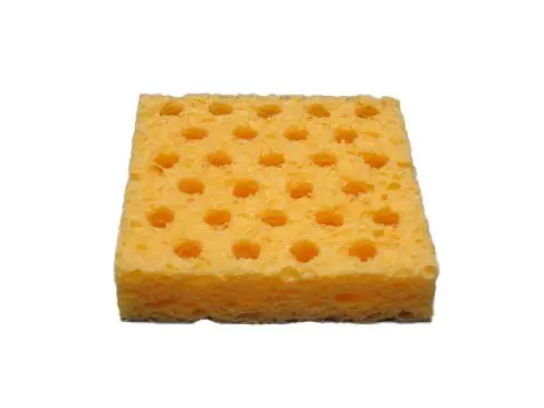 SIR S2MH-P10 Solder Tip Cleaning Sponges, Multi-Hole, 2.6" x 2.6" x 5/8" (Pack of 10)