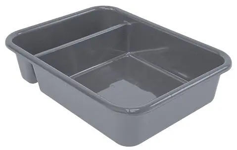 Quantum All-Purpose Flat Bottom Plastic Storage Tubs