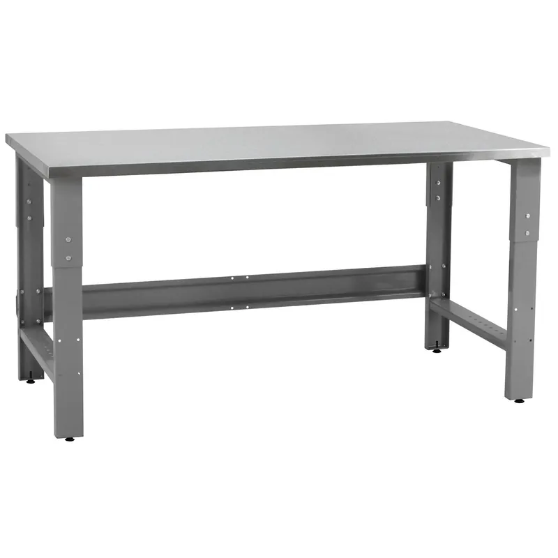 BUILT RIGHT R-Series Workbench with Stainless Steel Work Surface