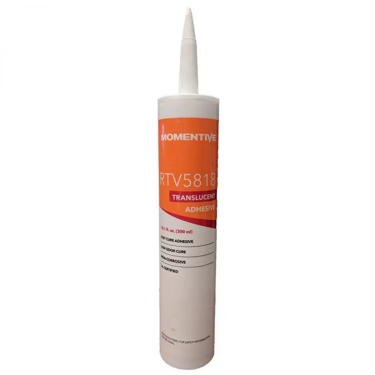 Momentive RTV5818-300ML Neutral Cure Single Component Silicone Adhesive Sealant Paste, Clear, 300ml Cartridge