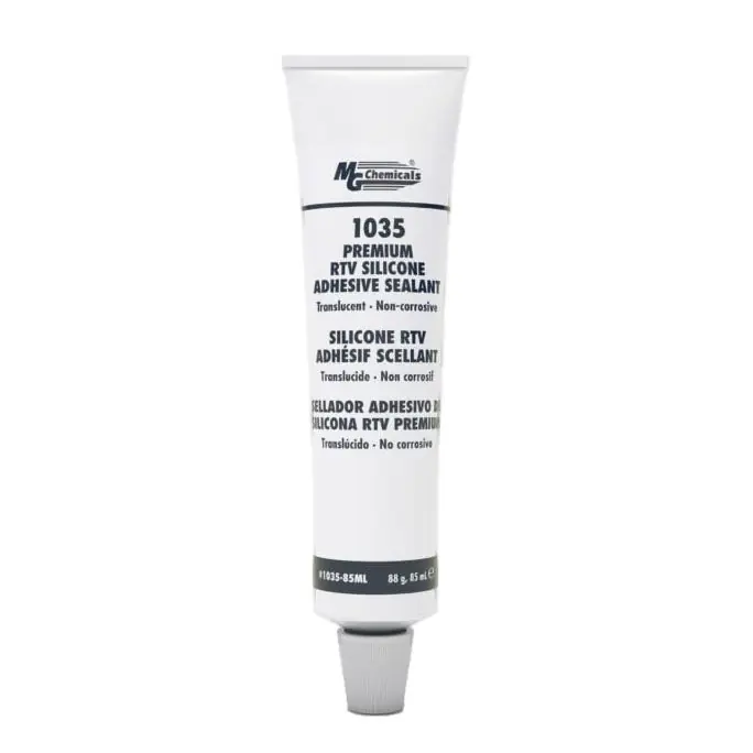 Momentive 1035-85ML Premium Non-Corrosive Single Component Silicone Adhesive Sealant Gel, Clear, 85ml Tubes, (Case of 6)