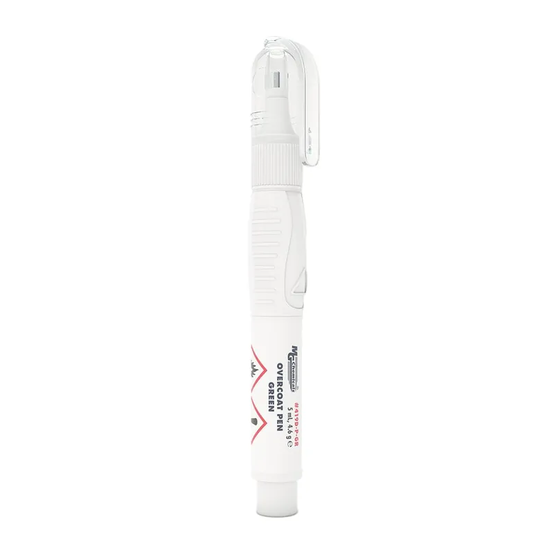 MG Chemicals 419D-P-GR Overcoat Pens, Green, 5.0ml (Case of 5)