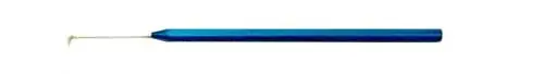 Moody Tools 55-1795 Blue Anodized Aluminum 6 25 Mil Probe with Single Bend Tip