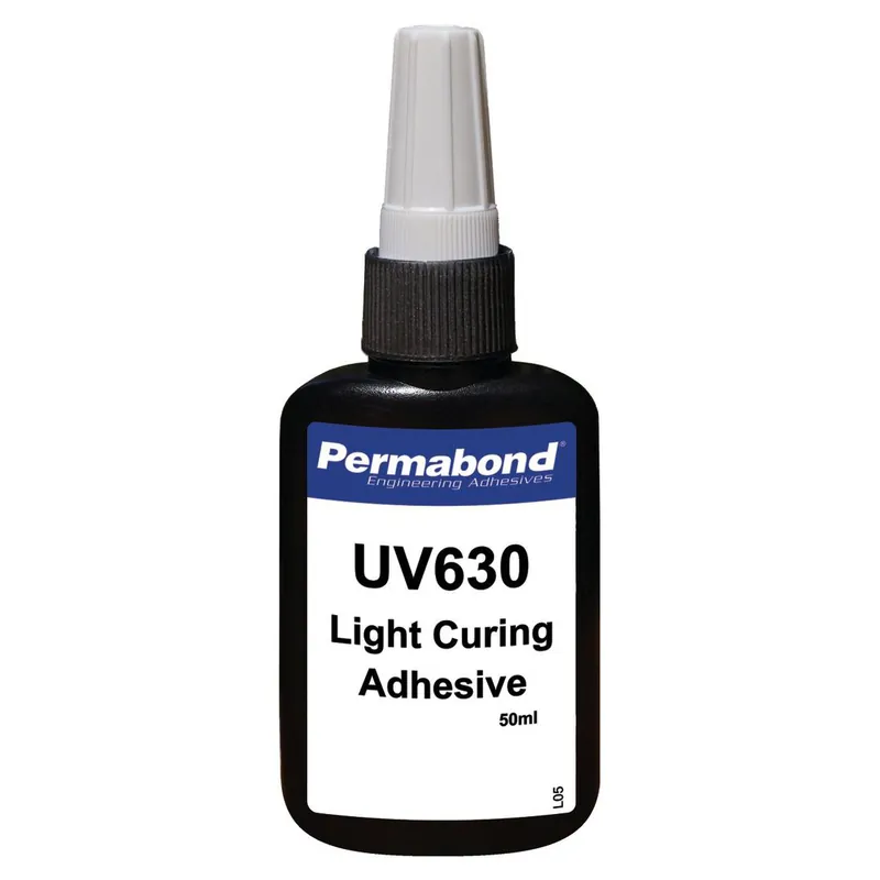 Permabond UV630 Plastic Bonding UV-Curable Adhesive, Clear